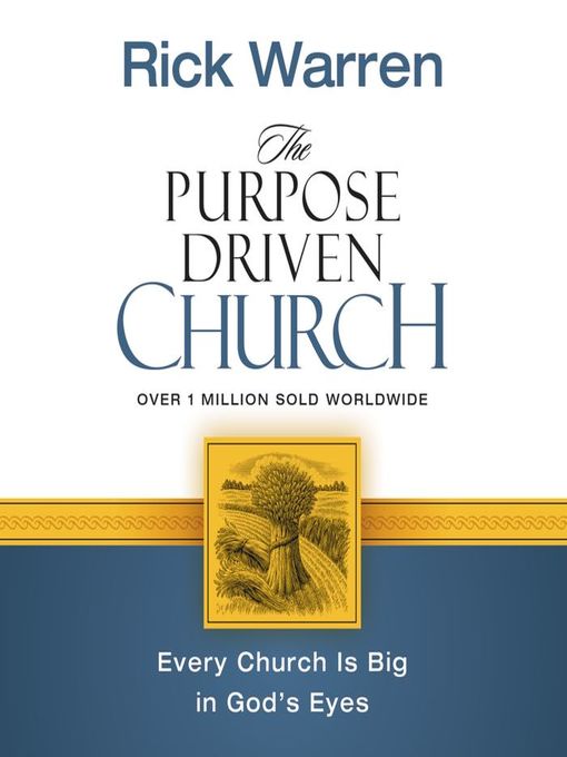 Title details for The Purpose Driven Church by Rick Warren - Available